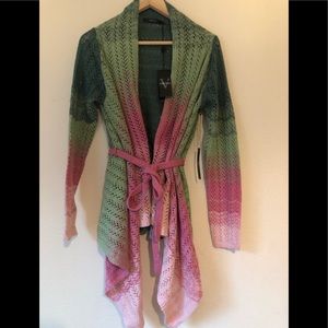 Crochet cardigan NWT💕💕💕💕🛒vertigo